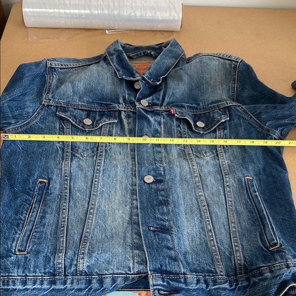 Levi's Blue Denim Jacket for Men - Picture 6 of 8